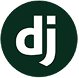 Django Python framework logo for scalable web applications