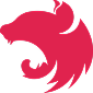 NestJS logo for Node.js backend application framework