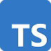 TypeScript logo for scalable software and enterprise apps