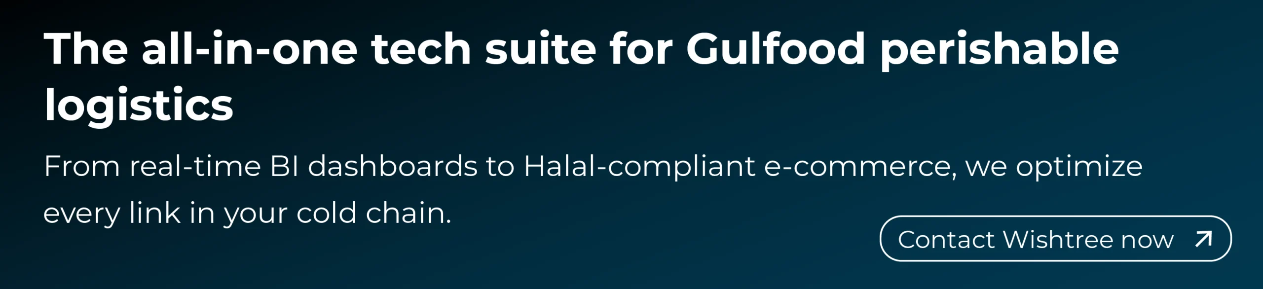 Food leaders choosing the right tech partner at Gulfood to optimize perishable logistics, cold chain visibility, and food supply chain technology.
